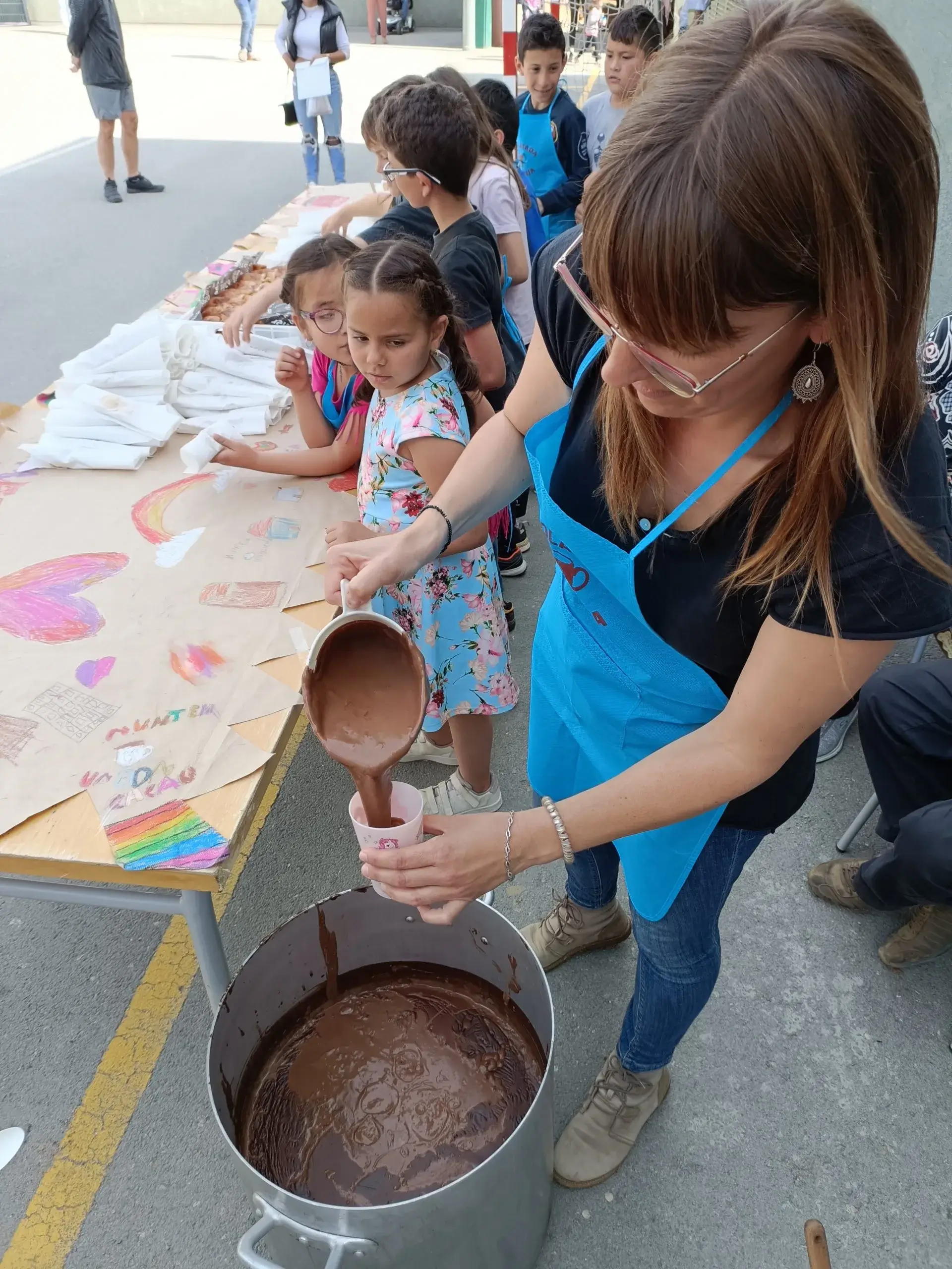 Chocolatada en Ajuntament de Premià