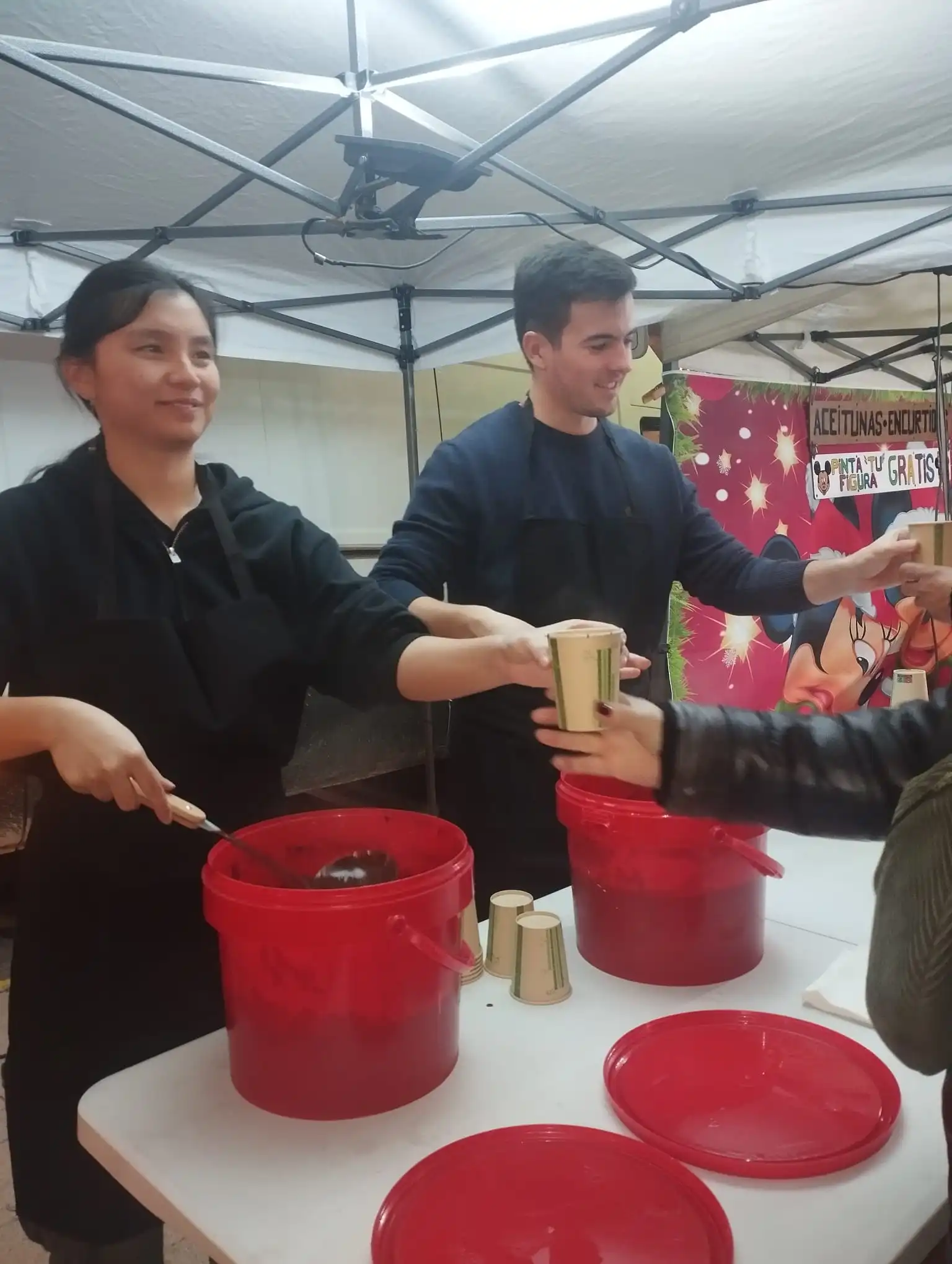 Xocolatada a Tarragona