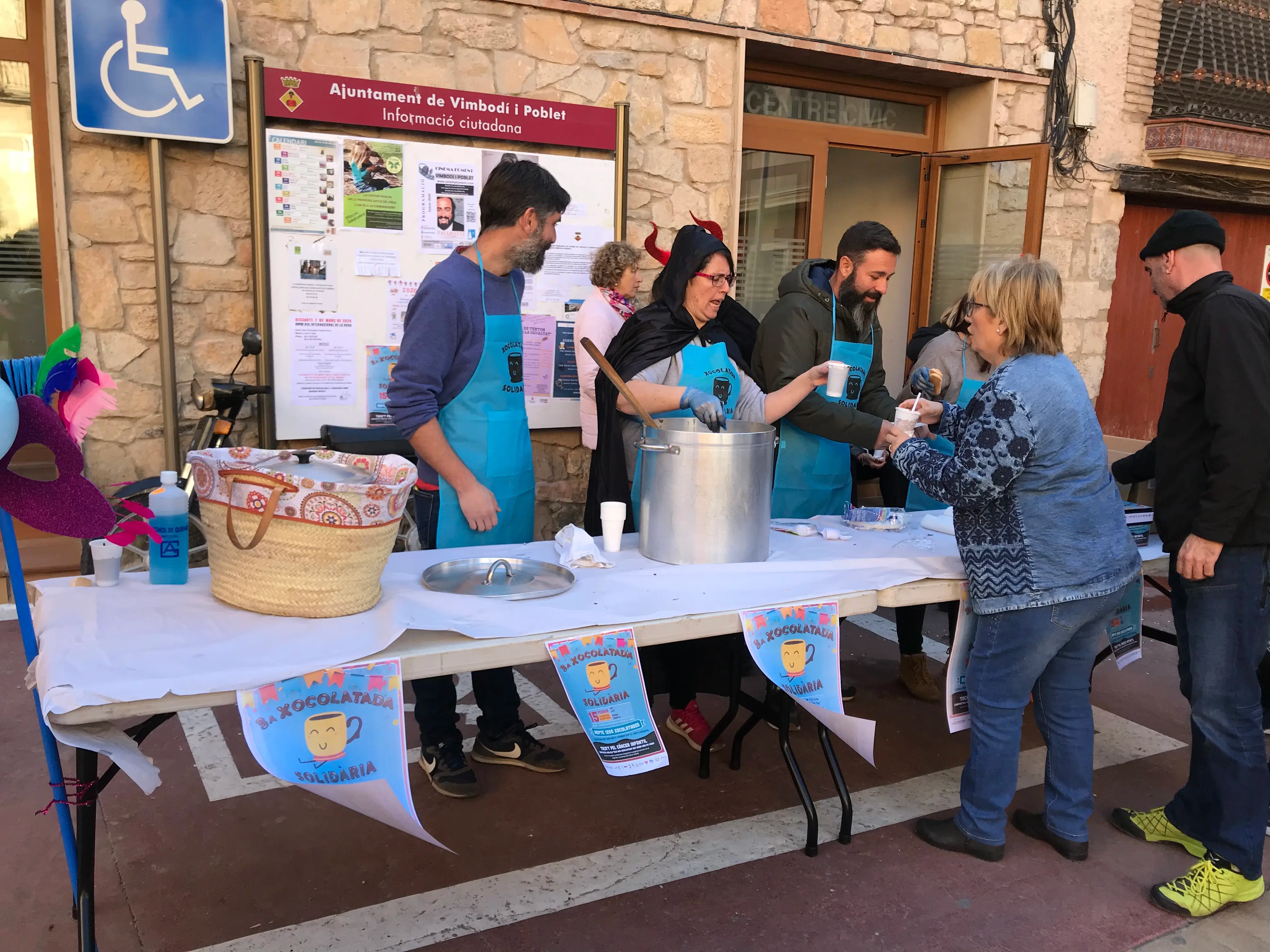 Chocolatada en Ajuntament de Vimbodi i Poblet